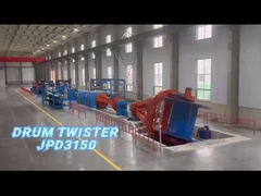 دستگاه پیچ و خم کننده درام با استاندارد بالا برای پیچ و خم کردن کابل های بزرگ قطعه قطعی