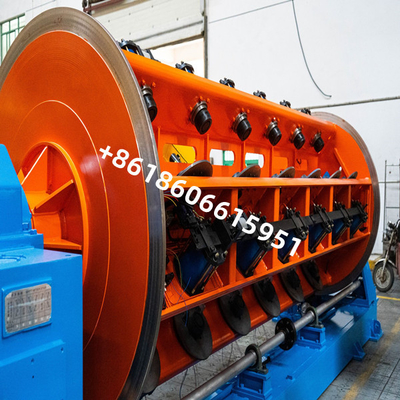 JLK-630 Rigid Stranding Machine for 44 Flat Al Condictor All Siemens Control
