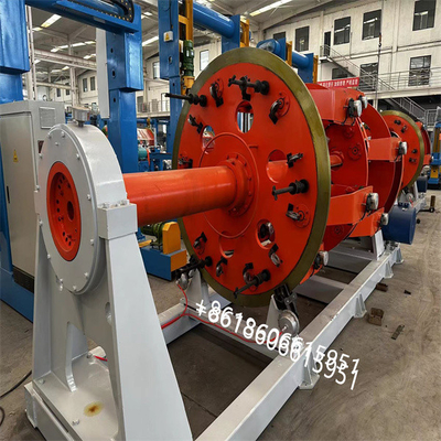 Cable Planetary Stranding Machine 100% Back Twist Power Saving JLY-400/1+6+12+18