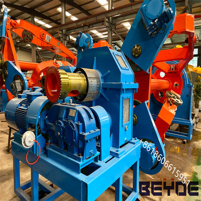 ماشین های کم هزینه برای قرار دادن کابل های گهواره ای PN1250/PN1600 1+1+3 Siemens PLC 3 هسته ماشین های قرار دادن