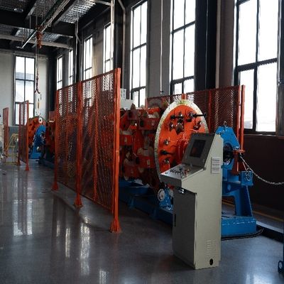 دستگاه رشتهکن سیارهای شفت زمینی با سرعت بالا با کنترل کشش و پرداخت قرقرههای مجزا 1+6+12+18