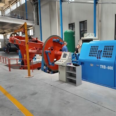 طرح دستگاه نوع مهد برای سیم و کابل ساخت 7 هسته سیم پیچ و خم