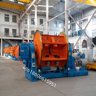 دستگاه سخت گیری فریم سخت با سرعت بالا با حداکثر Stranding Od 45mm برای تولید کابل و سیم