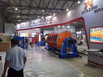 AC Servo Motor 6 + 12 + 24 Cage Type Stranding Machine Stranding Machine MMI + PLC Control