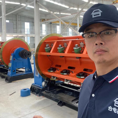 Sgs Wire Wire Rigid Stranding Machine برای بخش / هادی گرد